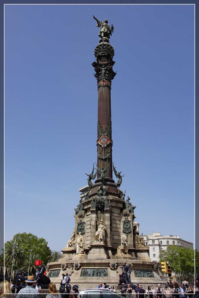 Барселона, памятник Колумбу